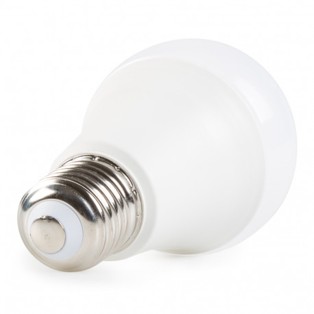 Bombillas LED inteligentes E27 de 9 W con control remoto inalámbrico de 3  zonas de 2.4 GHz, temperatura de color regulable (blanco cálido a blanco) y